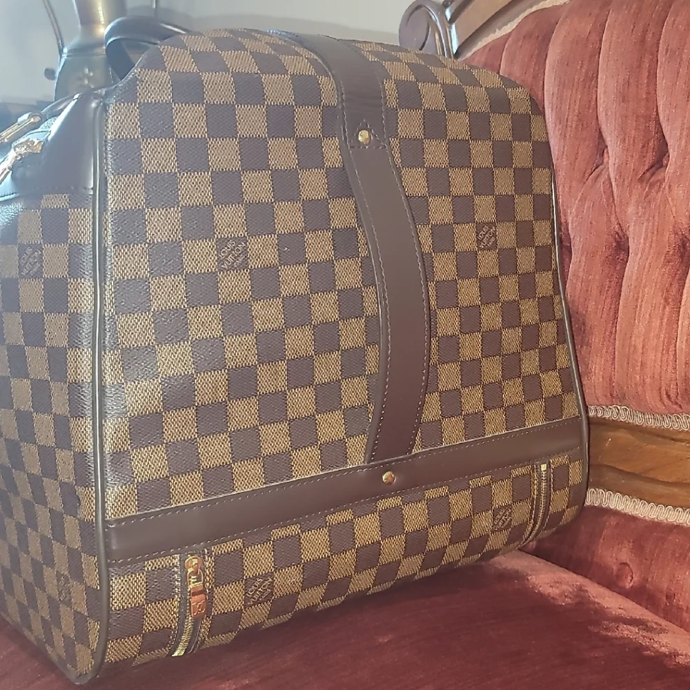 Louis Vuitton Rolling Duffle Convertible Bag in Brown - Picture 5 of 16